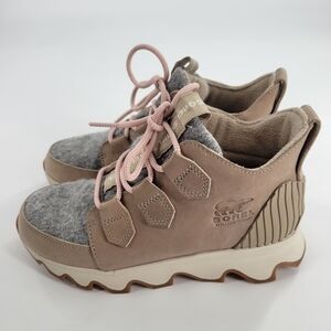 Sorel Ankle Boots in Gray and Tan